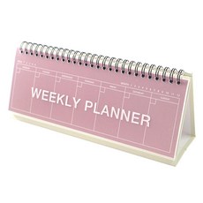 Tooyoung Design 彩色直立式週計畫本 - 摩卡粉, 1個