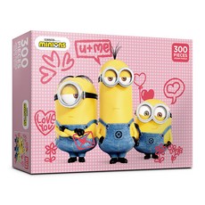 minions 小小兵 卡通圖案拼圖, 300片, AL5208, 1盒
