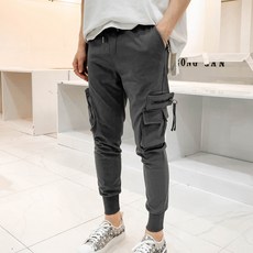 男士抽繩工裝束口褲 HA-600A