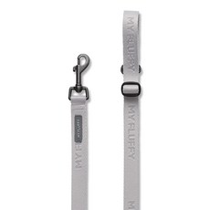 MYFLUFFY 長度可調寵物牽繩, 紫灰色