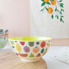 rice 插畫餐碗, Happy Fruit款, 1入