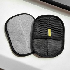 MONACO OLIVE All Clean 手套型除塵刷墊 2入, 黑色, 1個