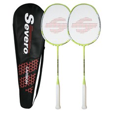 Severo 全碳纖維 Ponte 80 Power 羽球拍 2支組 + 黑色全拍套 萊姆+萊姆 1組, Ponte80 Power(萊姆綠)