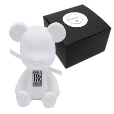 라띠크제이 엠블럼베어 차량용 방향제 롤스로이스 화이트 + 블랙체리 5ml 리필 세트, 1개