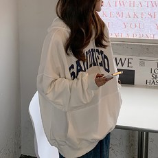 DM 女款 聖地牙哥 寬鬆版 帽T