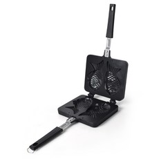 Easy Cooker 雙孔鯛魚燒烤盤, 18 x 15 cm, 1個