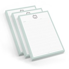 CHEEEZE 簡單熊簡單的線條注意A4, 森林, 3個