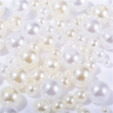 壓克力珍珠 12mm 500g, 象牙, 1個