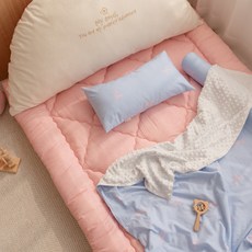 vivienda 嬰幼兒莫代爾超細纖維毯, 緞帶糖果粉