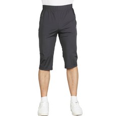 New Eagle 男款涼感七分彈力鬆緊長褲 HW-4514