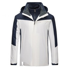 男性用登山釣魚滑雪戶外內膽可拆式外套