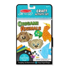 Melissa&Doug 美國瑪莉莎 動物摺紙集MD9442, 1套