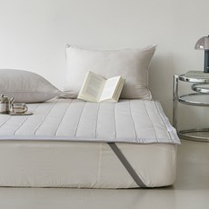 Welcron 涼爽睡眠涼感透氣網眼絎縫床褥, 涼感墊, 灰色