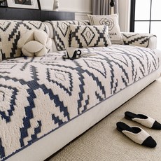 언헤브 노르딕 기하학 소파패드