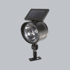 Wonha Solar 4LED 壁燈彩色泛光燈, 黑色