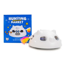INSECTUP Pitpet Cat Hunting Market Round UFO 玩具