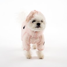 퍼피엔젤 강아지 시스루 커버롤 OW021, 501 Pink, 1개