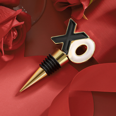 微笑紀念日XO紅酒塞, 1個, 金黑色