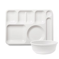 50個盤子+450個湯碗, 白色的