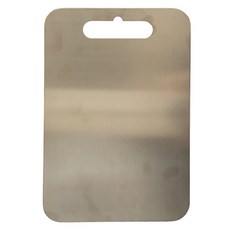 Lifesalim 生活廚具用品不銹鋼基本款雙面砧板, 銀色