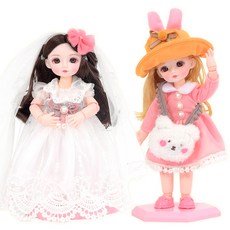 球形關節娃娃組, 25cm, 混色