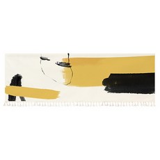 I LOVE HOME 風格印花流蘇魔鬼氈多功能窗簾, TYPE6