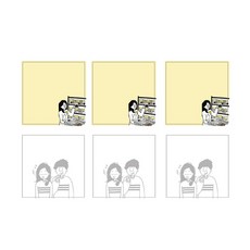Design GomGom MY YOU插畫便條紙組 2款, 購物，早上好, 3套