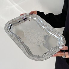 French Mars 不鏽鋼復古上菜託盤 MMM3739