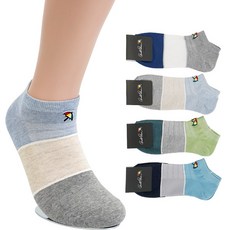 Arnold Palmer 男款休閒短襪 AP5101 4雙, 隨機出貨