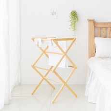 esopoom Kukuma 可折疊簡易晾衣架 自然色 04921A, 1個