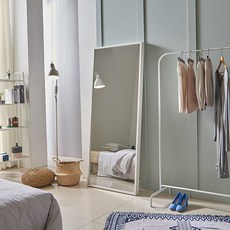 삼익가구 헤이즈 초대형 와이드 전신거울, 화이트