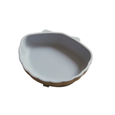 티지엠 유아용 실리콘 조가비 흡착볼, 애쉬블루, 1개