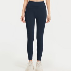 The Syrup 女性高腰刷毛九分內搭褲 B