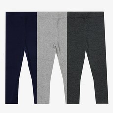 레인보우키즈 아동용 메이플 골지 레깅스 3종 세트