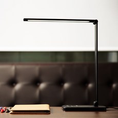 AIDEN 摺疊LED觸控式檯燈 MJ-ST1, 黑色