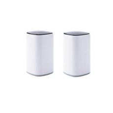 JPO棉花牙籤自動牙籤盒, 白色的, 2個