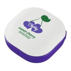 Byeoldaseot 設計款 Galaxy Buds Live / Pro / Buds2 硬殼保護殼, 單一商品, 51_Vivid Point 紫櫻桃W