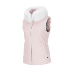 Volvik 女款絨毛領鵝絨短版高爾夫背心 VLDWLA03