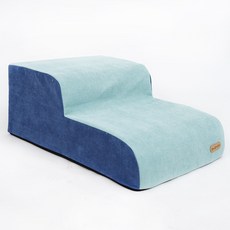 레드퍼피 반려동물 데코 펫스텝, 밀크 블루