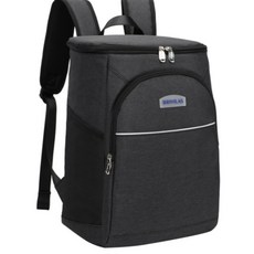 多功能質感保溫背包, 黑色的