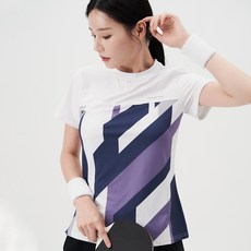 Pumping 女款桌球羽球運動短袖韓國製