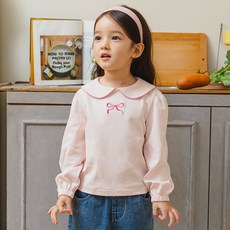 베베쥬 리본 블라우스 티셔츠