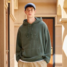 Fluke Slam Logo 剪裁水洗保暖連帽T恤 FHT707