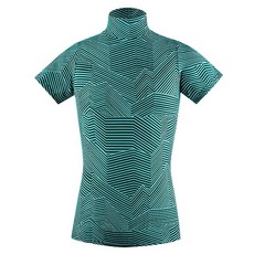 애플라인드 여성용 지오메트릭 H넥 셔츠 AIR-WTS05