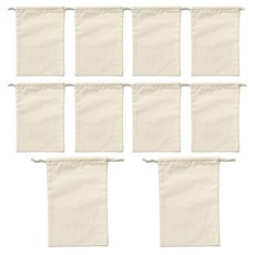 20支棉布素色束口袋 10入