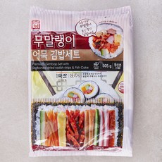 한성기업 무말랭이 어묵 김밥 세트, 1세트