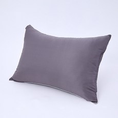 Hugard 易清洗高重量防過敏滾邊枕芯, 灰色, 2個