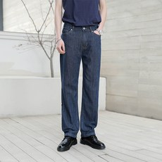 PLAYS 男士半寬版牛仔褲