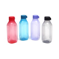 Tupperware 環保輕量水壺4款1L, 粉色+藍色+紫色+黑色