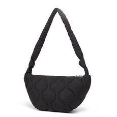 나일론 반달 숄더백